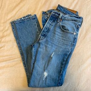 Levi Jeans. 501s. Size W26 L28.